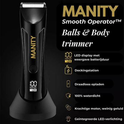Smooth Operator™ Waterproof balls & body trimmer